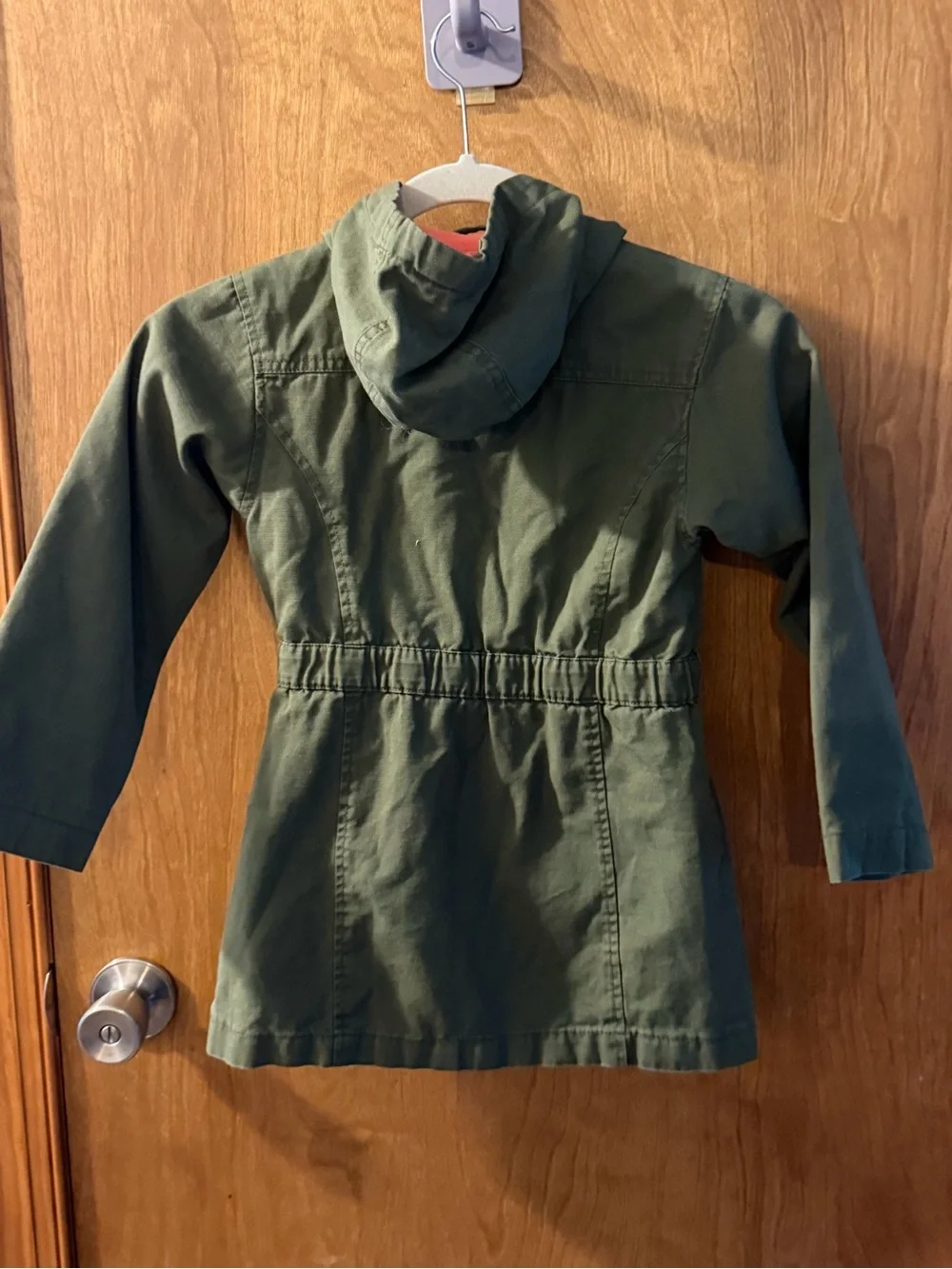 Cat & Jack Girls Olive Jacket XS 4-5